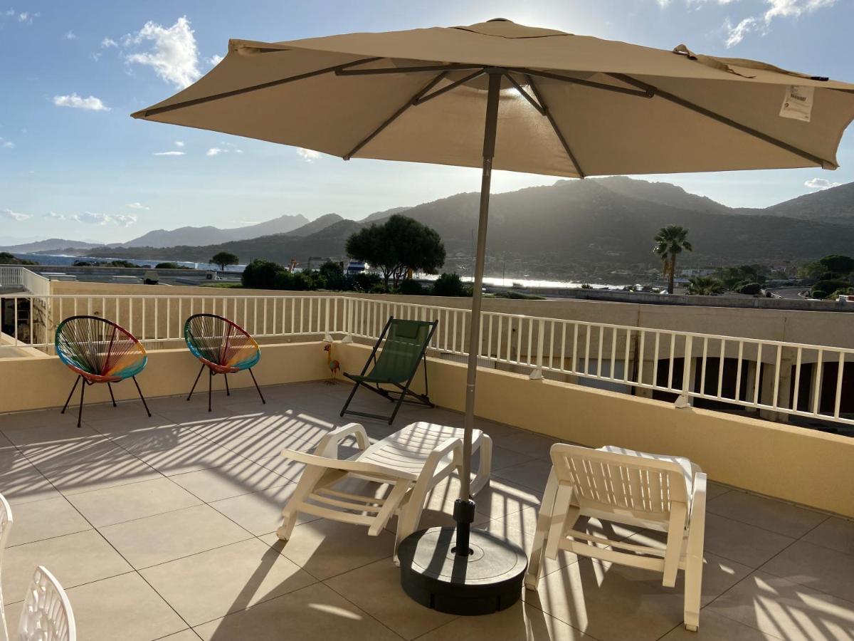 Appartement La Balagne , Bord De Mer, Grande Terrasse, Sant'Ambroggio لوميو المظهر الخارجي الصورة