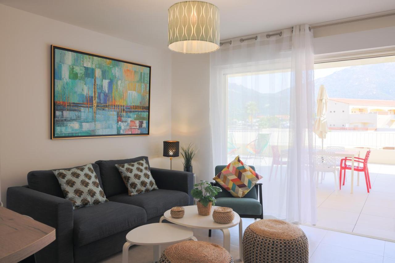 Appartement La Balagne , Bord De Mer, Grande Terrasse, Sant'Ambroggio لوميو المظهر الخارجي الصورة