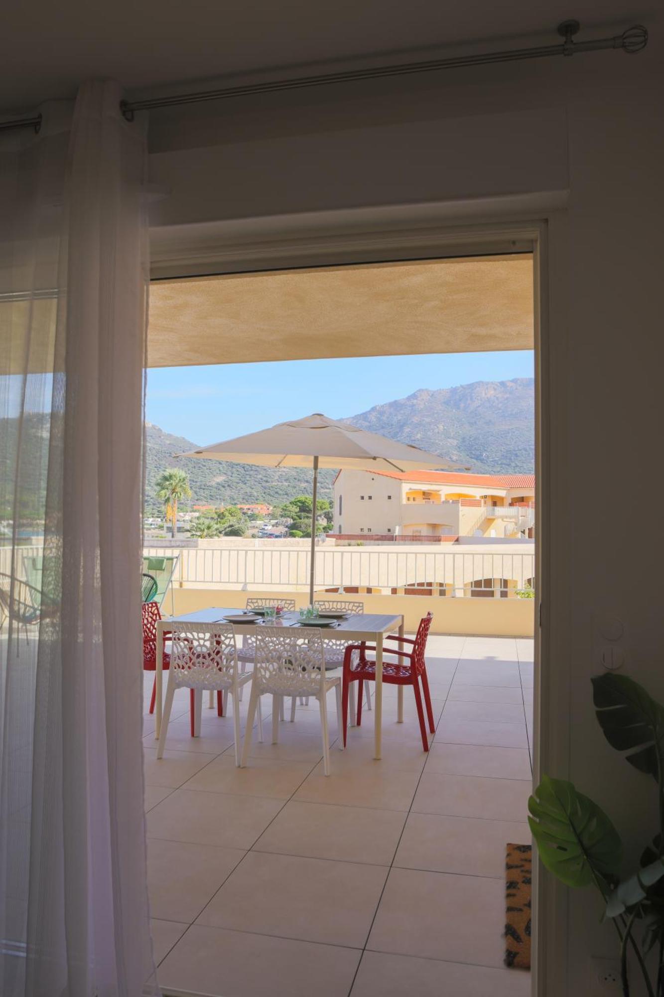 Appartement La Balagne , Bord De Mer, Grande Terrasse, Sant'Ambroggio لوميو المظهر الخارجي الصورة