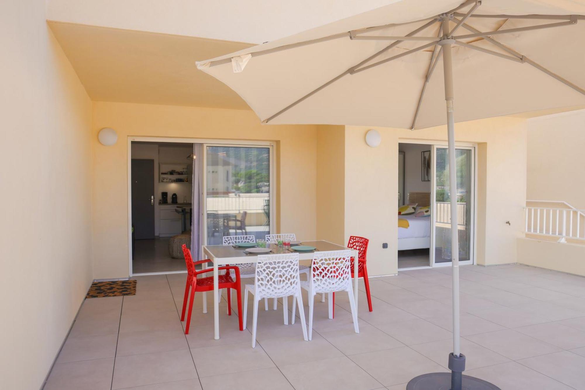 Appartement La Balagne , Bord De Mer, Grande Terrasse, Sant'Ambroggio لوميو المظهر الخارجي الصورة